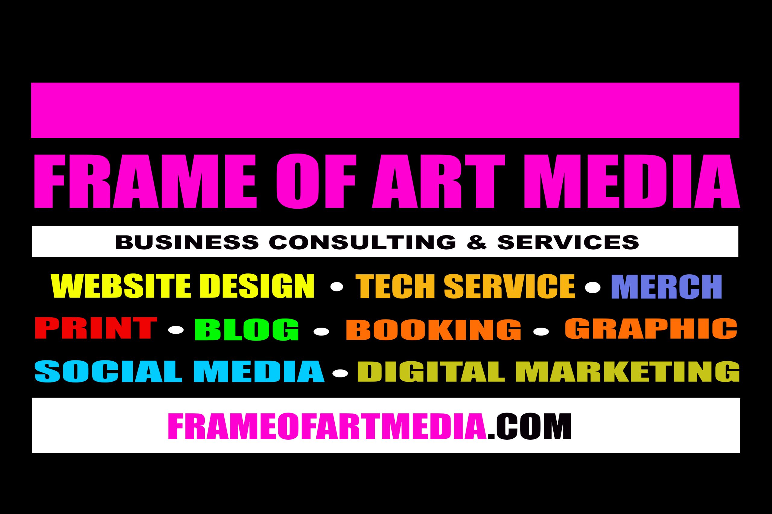 FRAME OF ART MEDIA –  SERVICES & CONSULTING